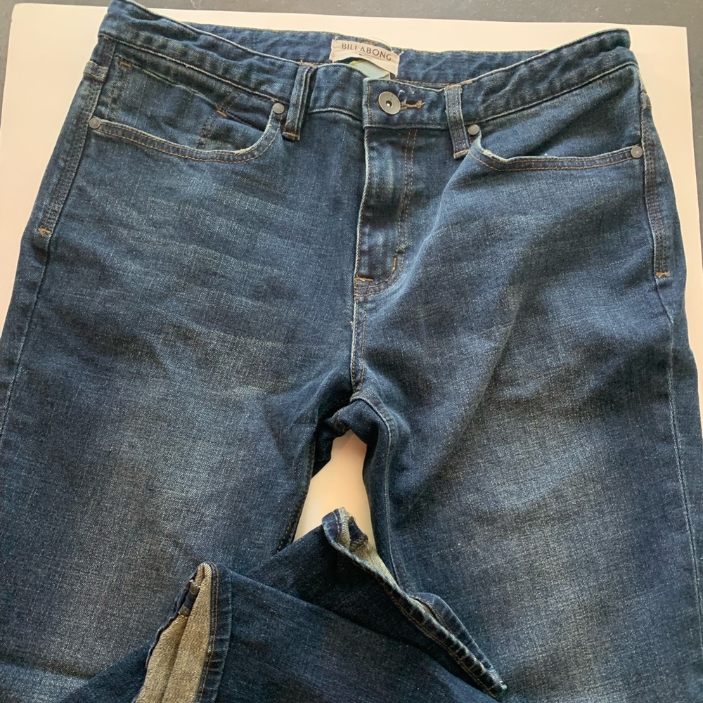 billabong slim jeans mens size 34